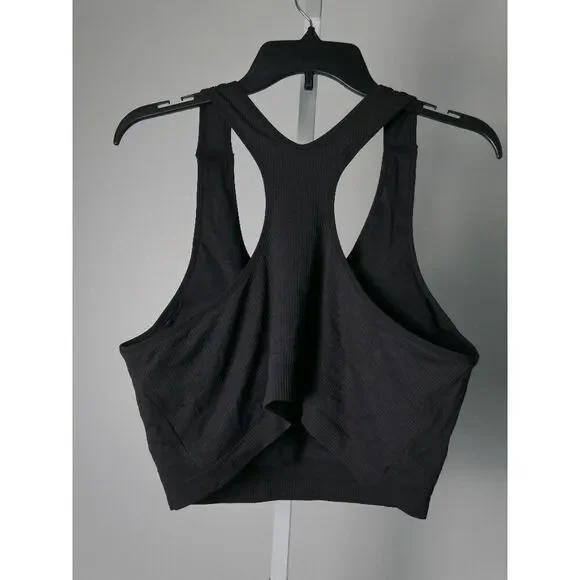 CALIA Women’s Seamless Brami Racerback Sports Bra Tank Top Black 2X - Picture 3 of 7